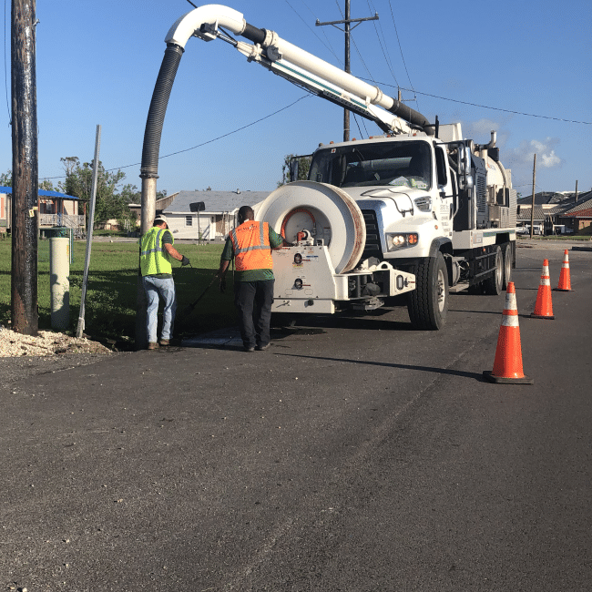 Emergency Catch Basin & Pipe Cleaning Hurricane Ida SEMS Inc.